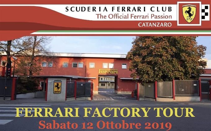 FERRARI FACTORY TOUR 2019