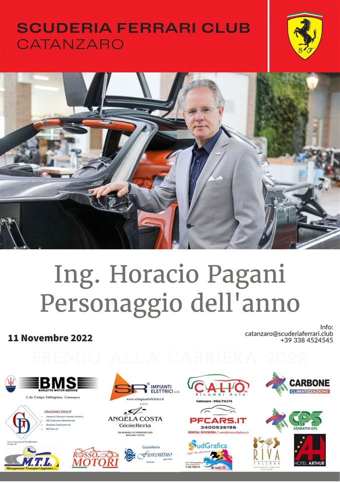 PREMIO ALLA CARRIERA E PERSONAGGIO DELL'ANNO 2022